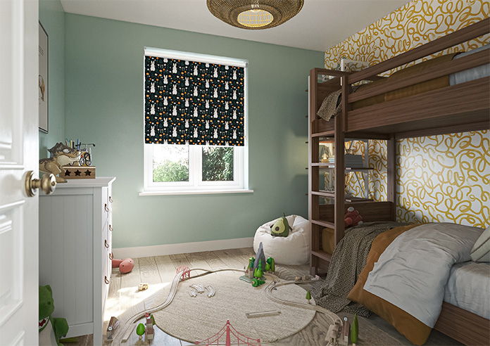 Hop To It, Noir - Roller Blind - Image 7